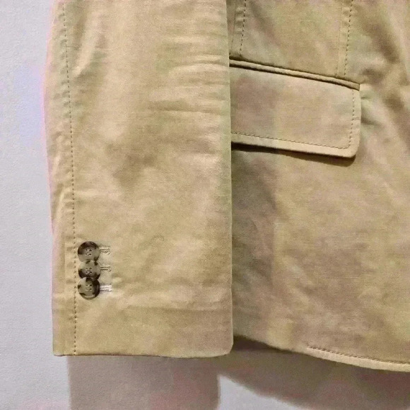 Lafayette 148 New York Thatcher Blazer In Skylight Cotton Size 10 #129 - Picture 8 of 11